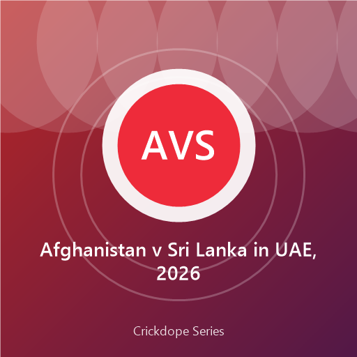 Afghanistan v Sri Lanka in UAE, 2026