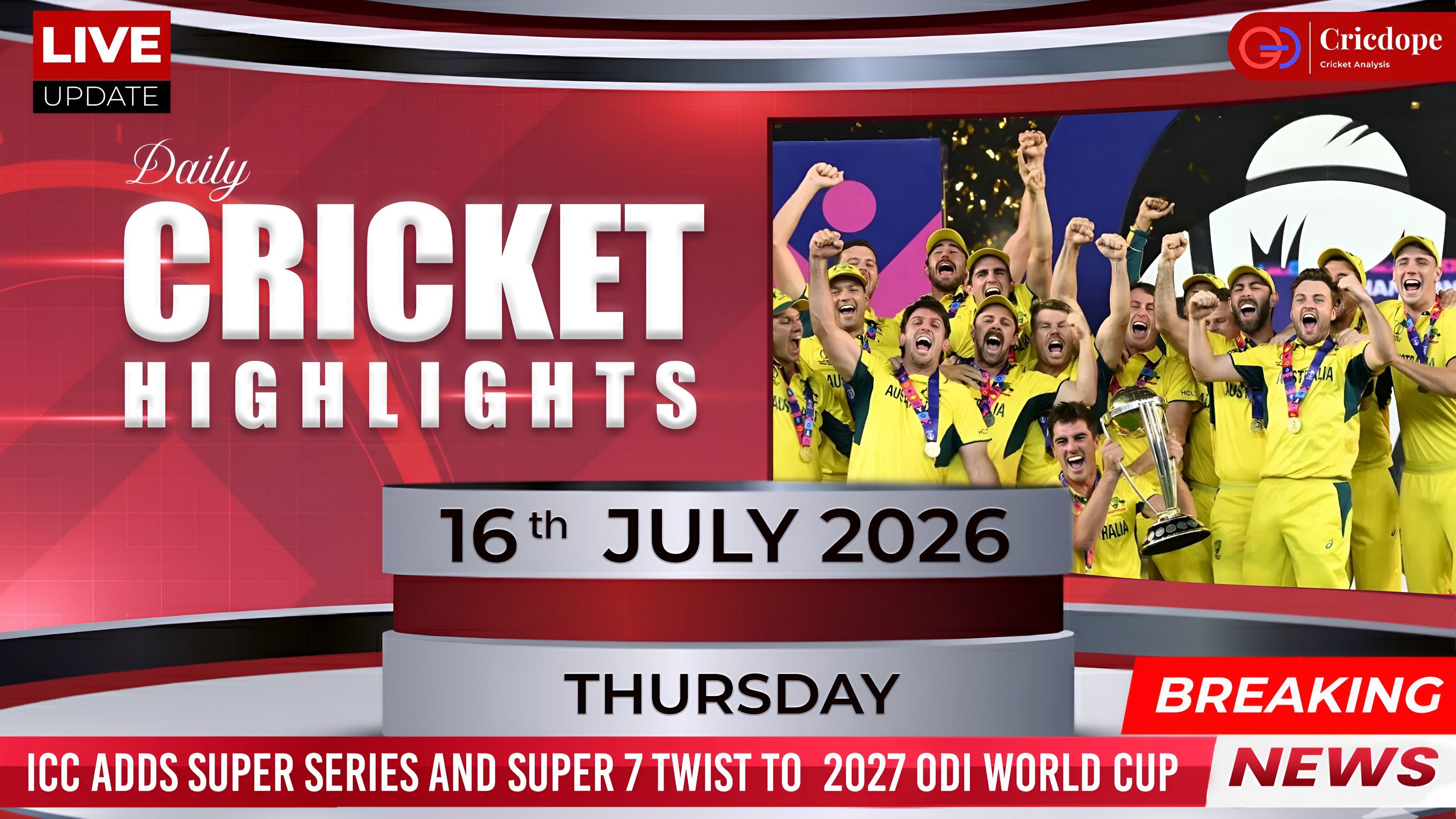 News & Updates | 16 July 2026