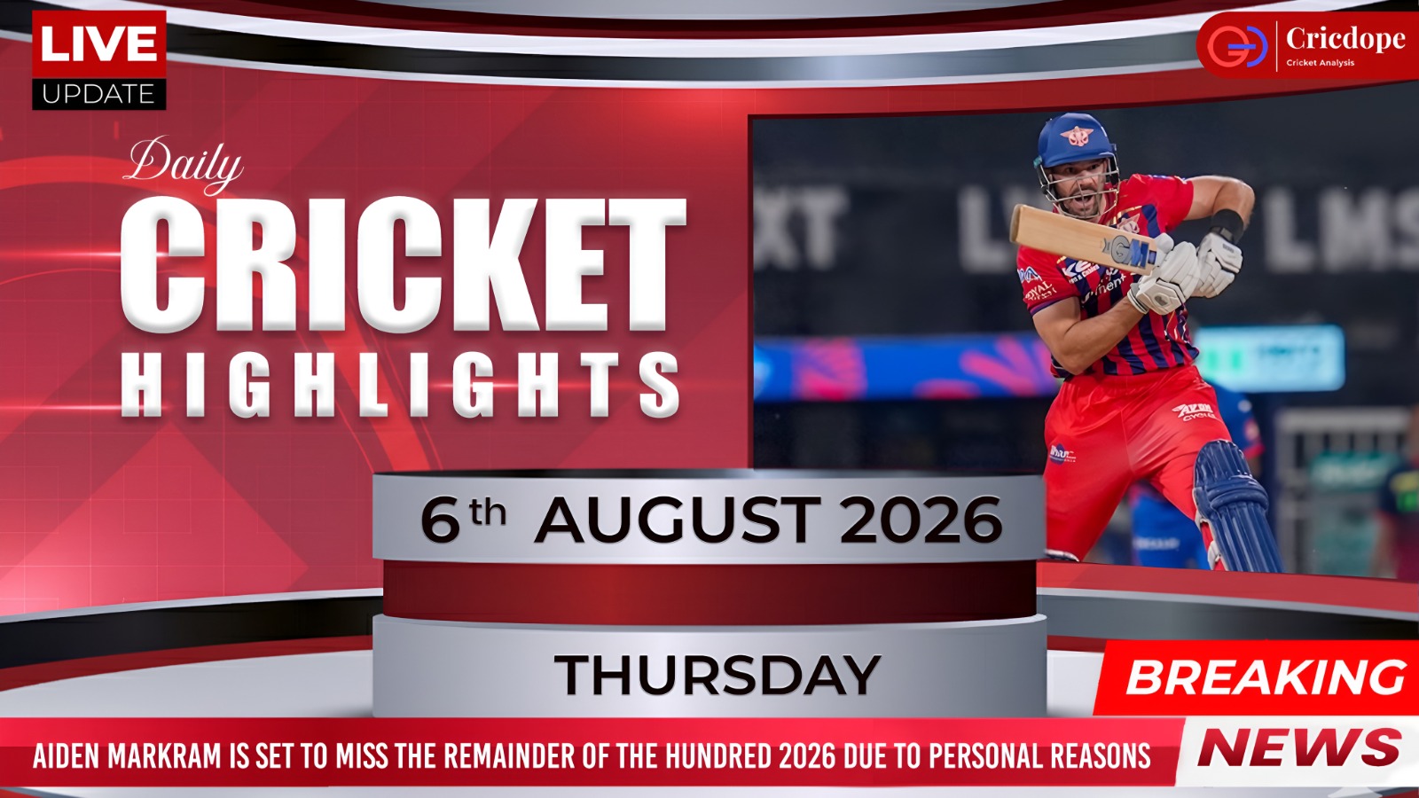 News & Updates | 6 August 2026
