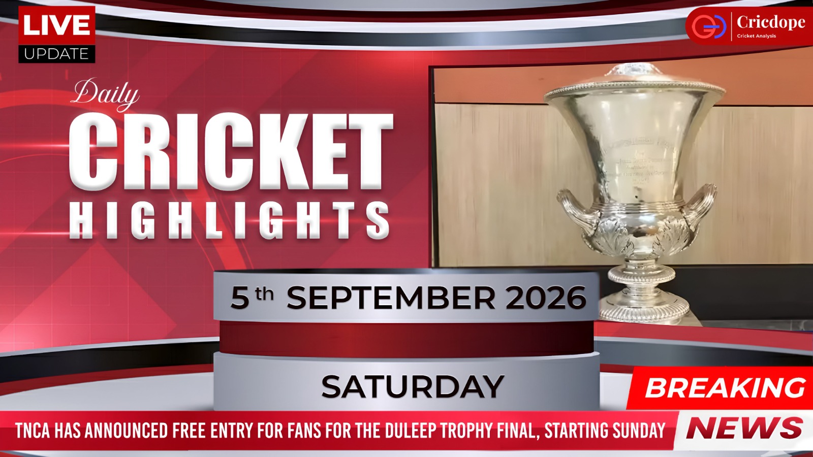News & Updates | 05 September 2026