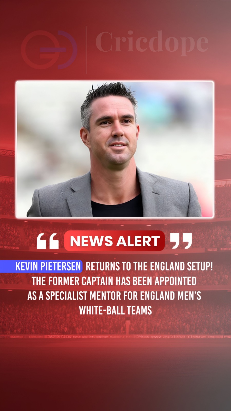 Kevin Pietersen returns as England’s specialist mentor for the men’s white-ball