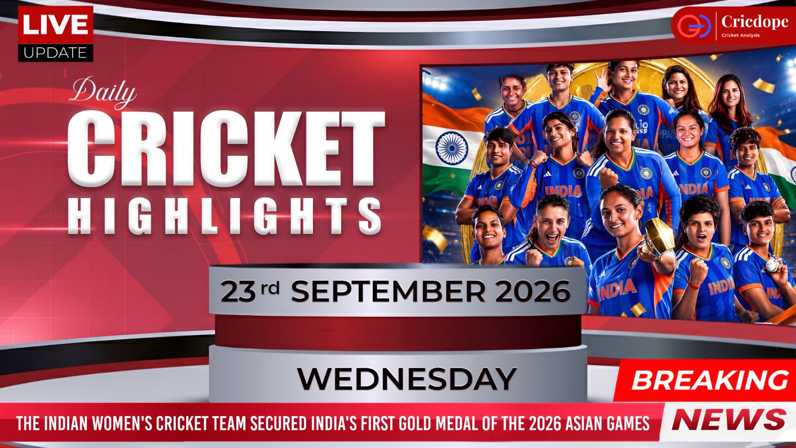 News & Updates |  23 September  2026