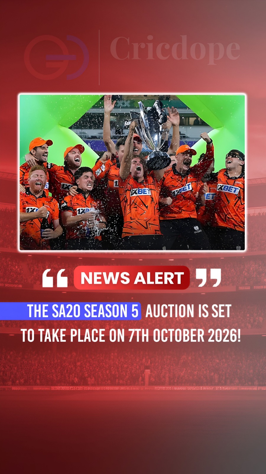 🇿🇦🔥 SA20 player auction approaching as franchises prepare to build their squa